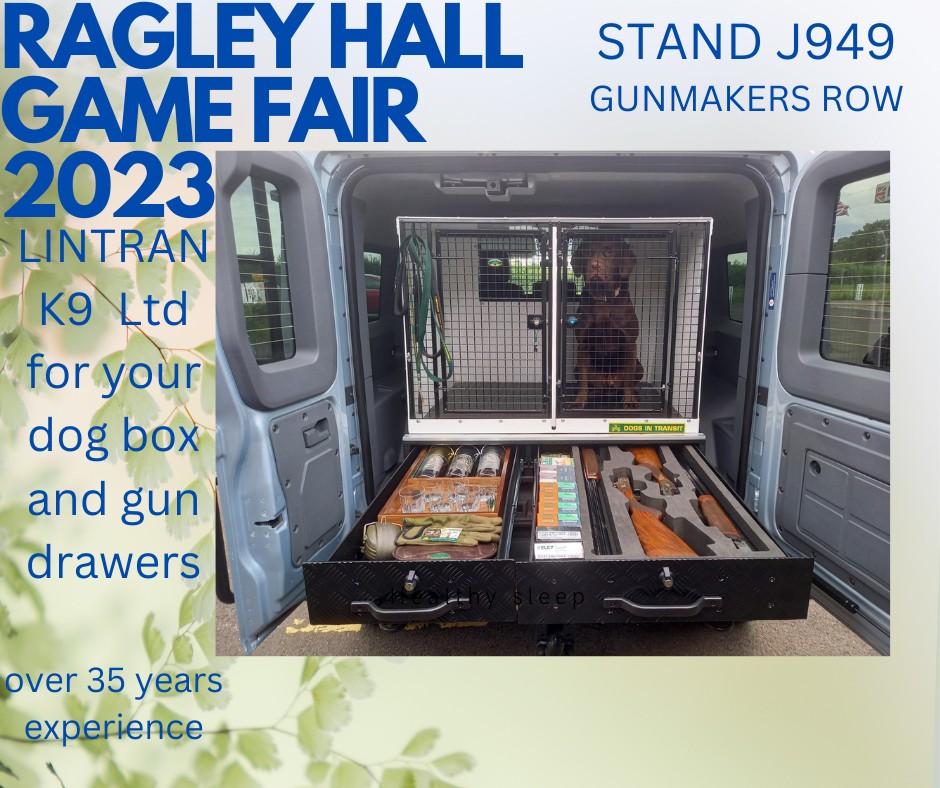 lintranK9Ltd's tweet photo. Day 1 of #gamefair @TheGameFair #dogboxes #dogcrate #dogtransport #shooting #4x4 #pickup https://t.co/RaZVgLbybv