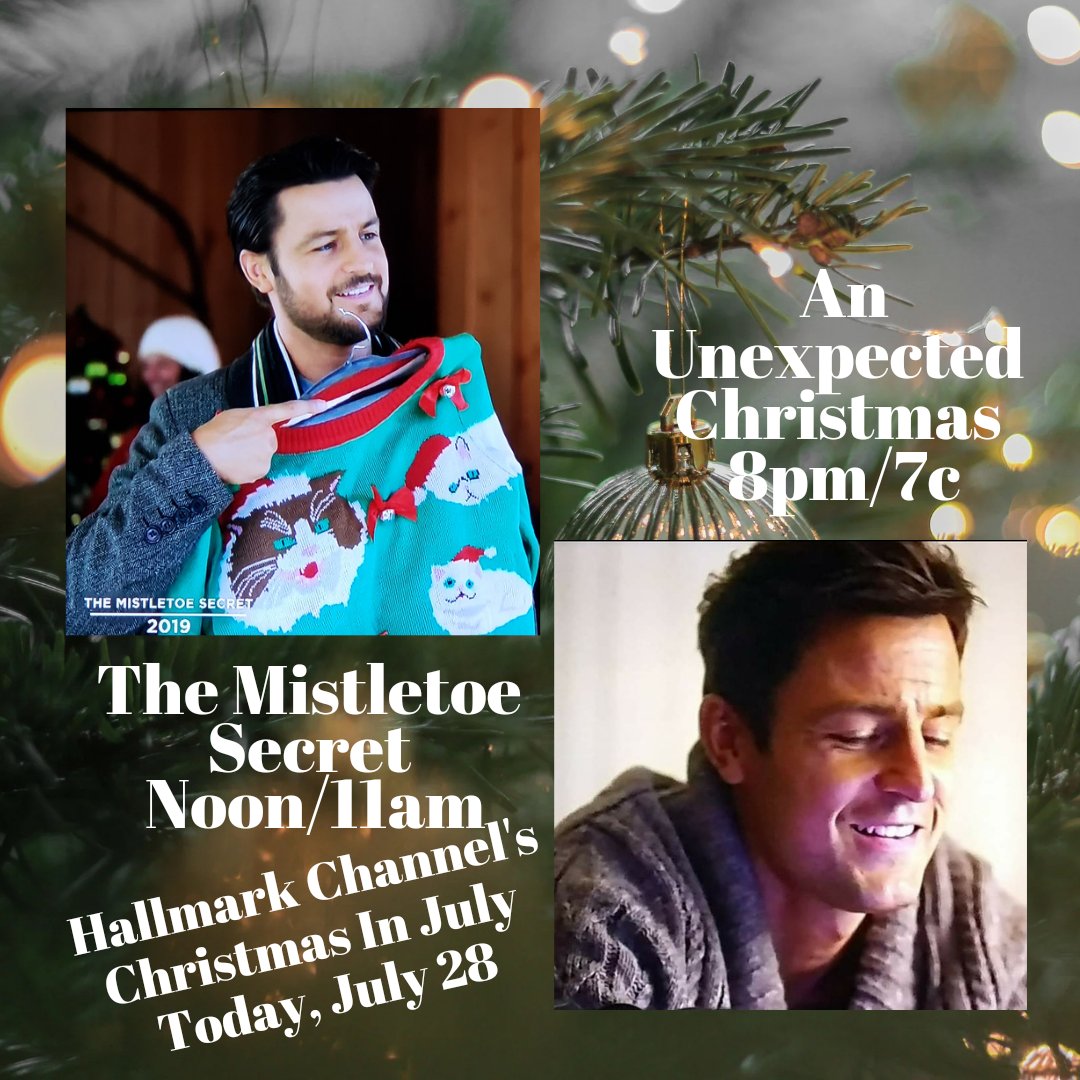DonnaJo63's tweet photo. ***Reminder***
2x's the @tyler_hynes today, 7/28!
@hallmarkchannel #ChristmasInJuly
Noon/11a
#MistletoeSecret
AND
8pm/7c
#AnUnexpectedChristmas
#UnofficialBrandAmbassador
#tylerhynes
#Hynies
#HyniesEnthusiasts
#TylerHynesOfficialFanClubGroup on @facebook @instagram & @threadsapp https://t.co/Bk4s7D5sec