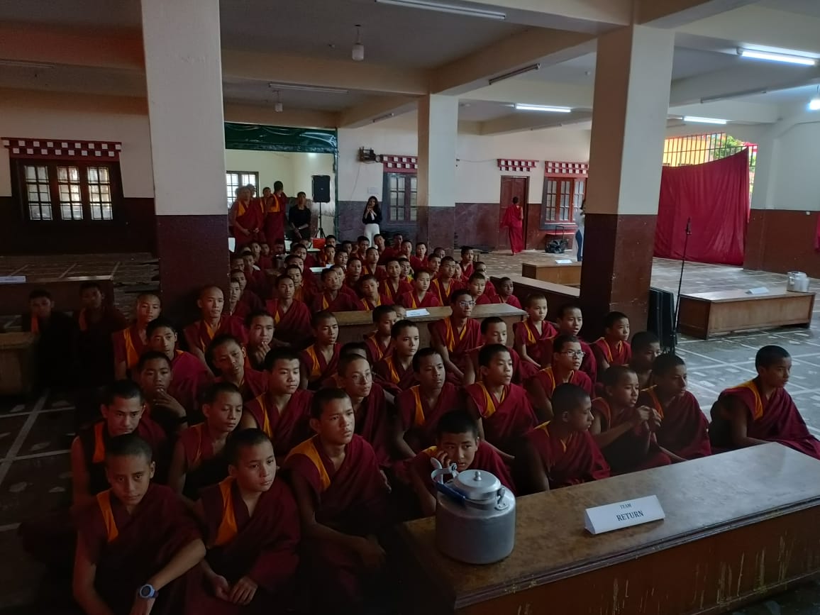 npBritish's tweet photo. BritishCouncil & WildlifeConservation produced "Prakiti & Punte Talk Climate Change" animation film was screened by 200students at the JyovoKadampaSchool
The film was used as an #EducationalResource to help understand #ClimateChange in the context of 🇳🇵
🔗https://t.co/GHxwY2nohY https://t.co/ysTeRWMzi9