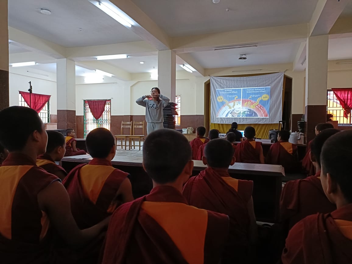 npBritish's tweet photo. BritishCouncil & WildlifeConservation produced "Prakiti & Punte Talk Climate Change" animation film was screened by 200students at the JyovoKadampaSchool
The film was used as an #EducationalResource to help understand #ClimateChange in the context of 🇳🇵
🔗https://t.co/GHxwY2nohY https://t.co/ysTeRWMzi9
