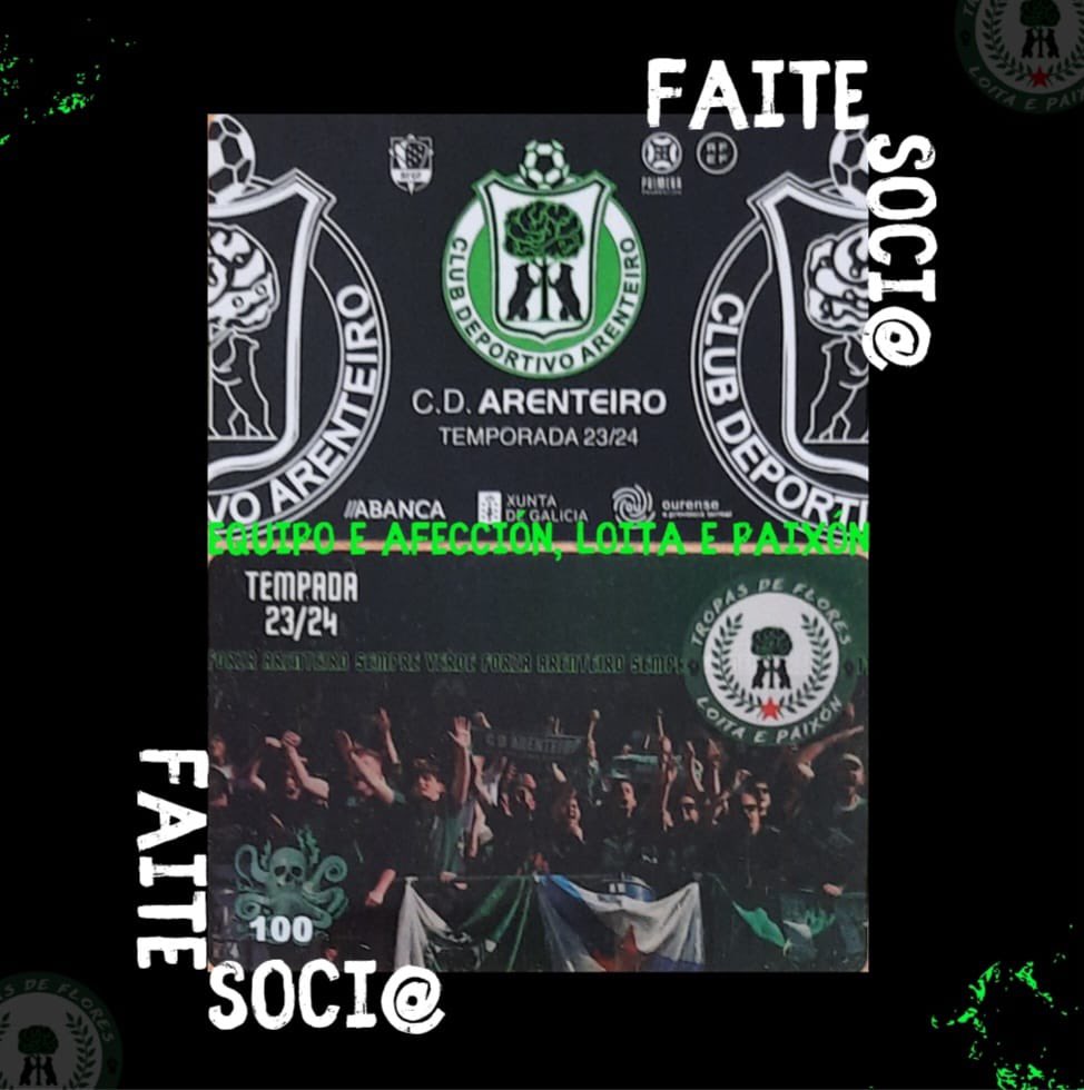 TropasDeFlores's tweet photo. Faite socix 🔥💚

#imosverdes #ForzaArenteiro #TropasDeFlores https://t.co/bKtk6hBKD6