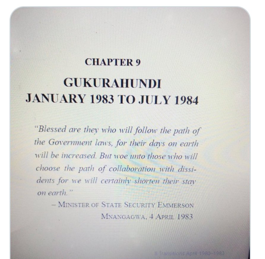 Quarantinah's tweet image. Mnangagwa's relentless repression knows no bounds as he continues to single out and target one region without hesitation. This flagrant abuse of power must be vehemently denounced and stopped immediately! #StopMnangagwa #EndRepression