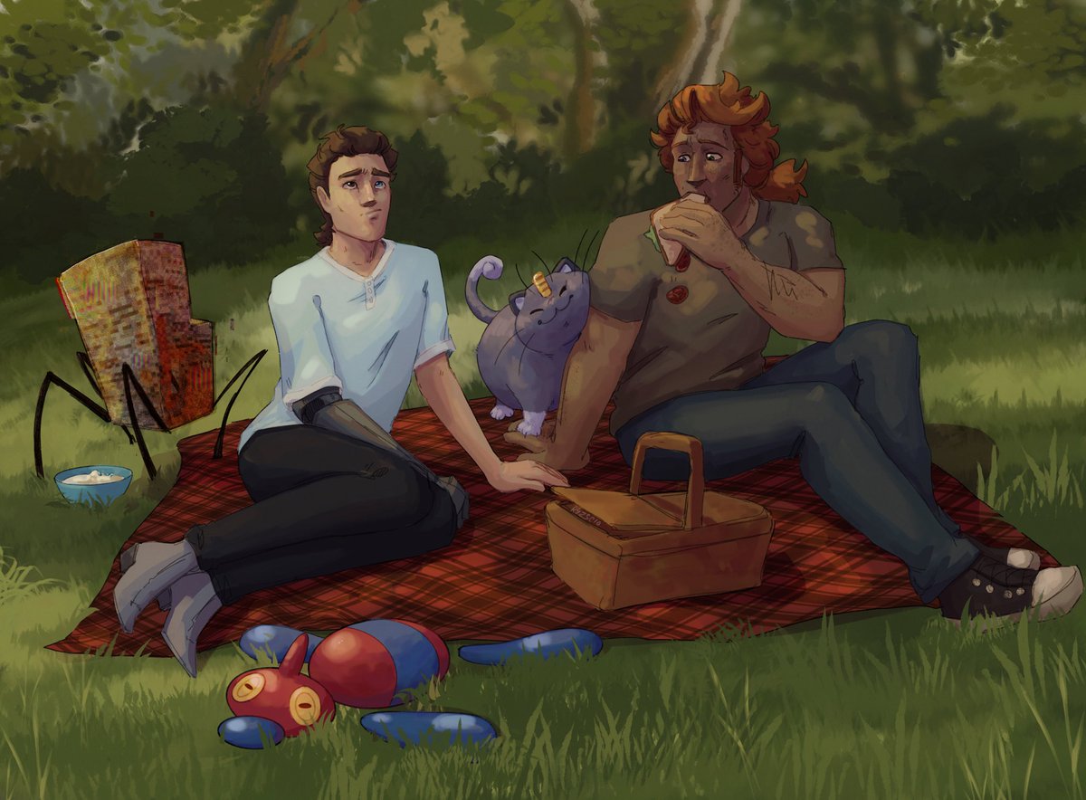 RyzSELO's tweet photo. #Rhysothyweek2023
#Rhysothyweek
#Rhysothy
Day 5 - Vacation abroad/staycation
I drew an illustration for this adorable fic, please read!!!!!!!! https://t.co/WYQ1bDHSeM