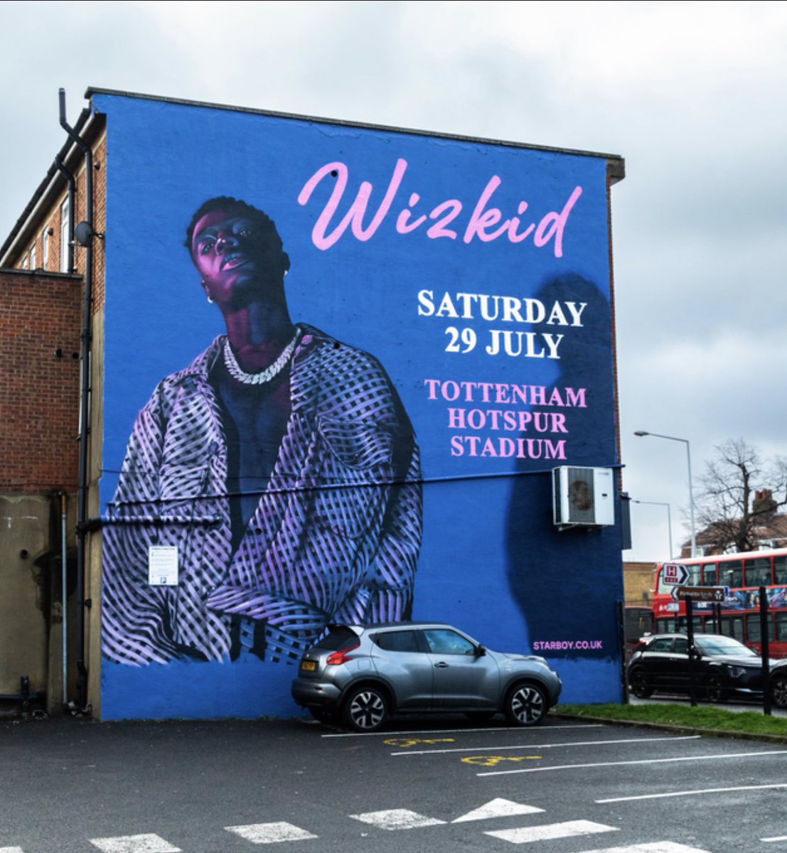 WIZKID Live At Tottenham Stadium 
📆 : July 29, 2023
📍 : London 🇬🇧 
🏟️ : 80,000 Capacity
⏳ : 1 day to go 
🎟️ : wizkidofficial.com

Cop ya tickets now!!! ❤️🦅 
#MoreLoveLessEgoTour
#WizkidxTottenhamStadium