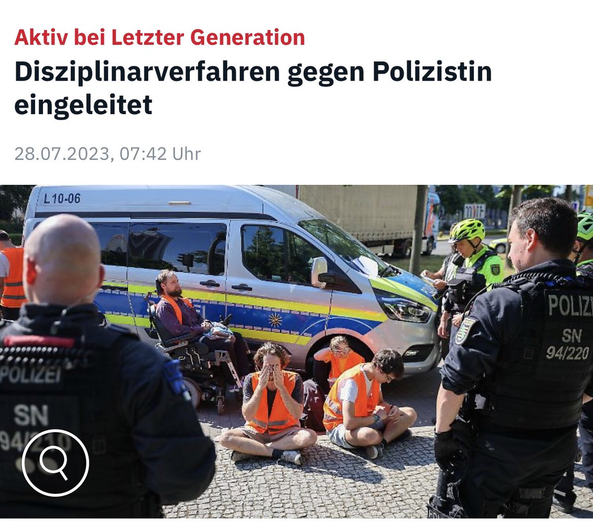 Ich möchte an dieser Stelle daran erinnern, dass Chats mit Hitlerbildern sowie rassistischen und frauenfeindlichen Inhalten für 16 Polizist*innen aus NRW keine schwerwiegenden Folgen hatten. Weder strafrechtlich noch disziplinarrechtlich. 

#Polizeiproblem