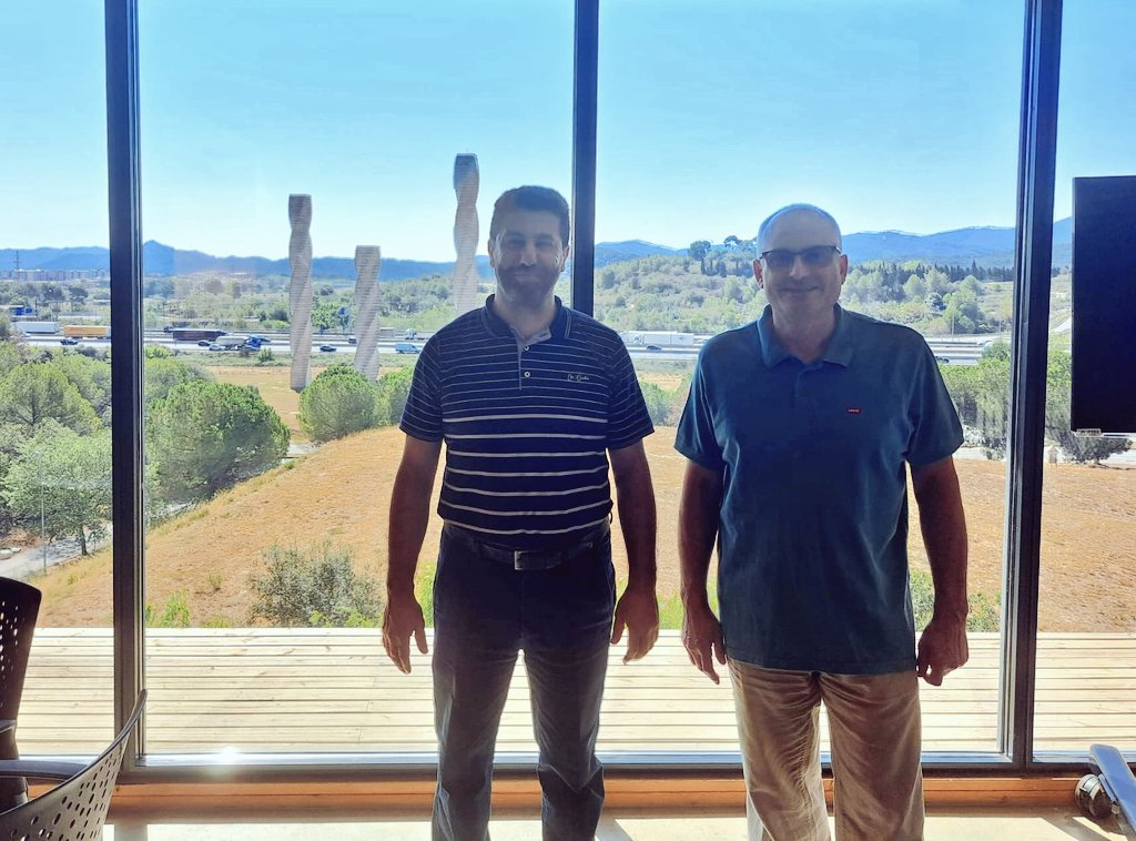 Last day of the visit of Bassam A. Tayeh <a href="/BassamTayeh4/">Bassam Tayeh</a> to our departament <a href="/DeqbaUab/">UAB enginyeria química, biològica i ambiental</a>. Today we could visit the <a href="/ICTA_UAB/">ICTA-UAB</a> building. Thank you to the <a href="/sostenipra/">Sostenipra Research Group🌿</a> researchers Verònica and Ramiro for the kind welcome!