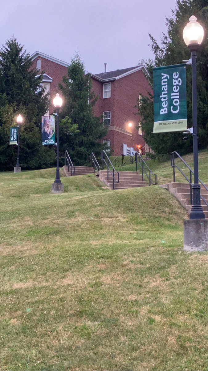 New banners up around campus! They look 🔥🔥🔥! Shoutout to our marketing team(<a href="/Bethany_College/">Bethany College (WV)</a>) for designing them and building &amp; grounds for hanging them up! #FlipTheScript #RollBison