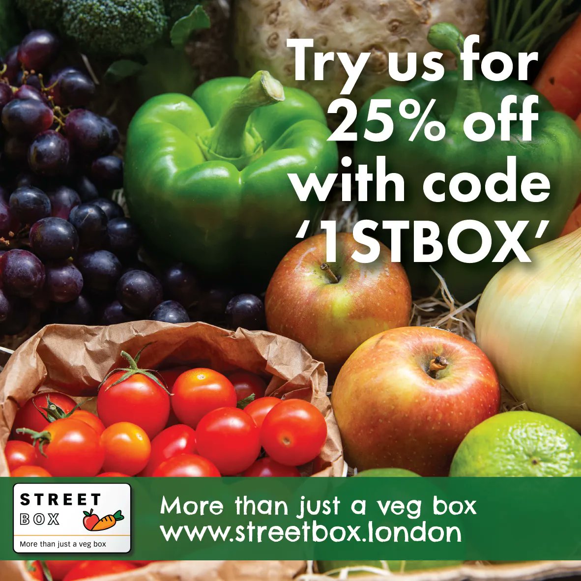 Want your fruit and veg shop to help others too? We're a veg box that saves great surplus produce from going to waste. We also help food organisations in London with donations of the same great produce that fights food poverty! Find out more at buff.ly/3cjUP91