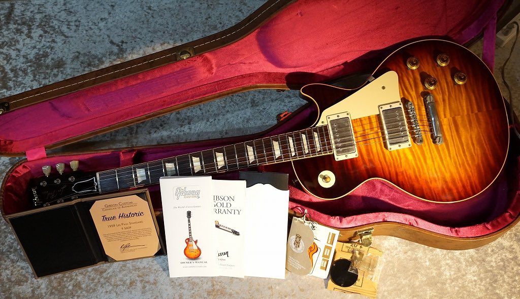 GCLUB_TOKYO's tweet photo. Gibson Custom Shop
True Historic 1959 Les Paul Reissue Vintage Gloss Vintage Dark Burst 2015年製USED
https://t.co/JrzeP8K2MR
#gibson #truehistoric #現地選定品 https://t.co/Cpe2pffnUS
