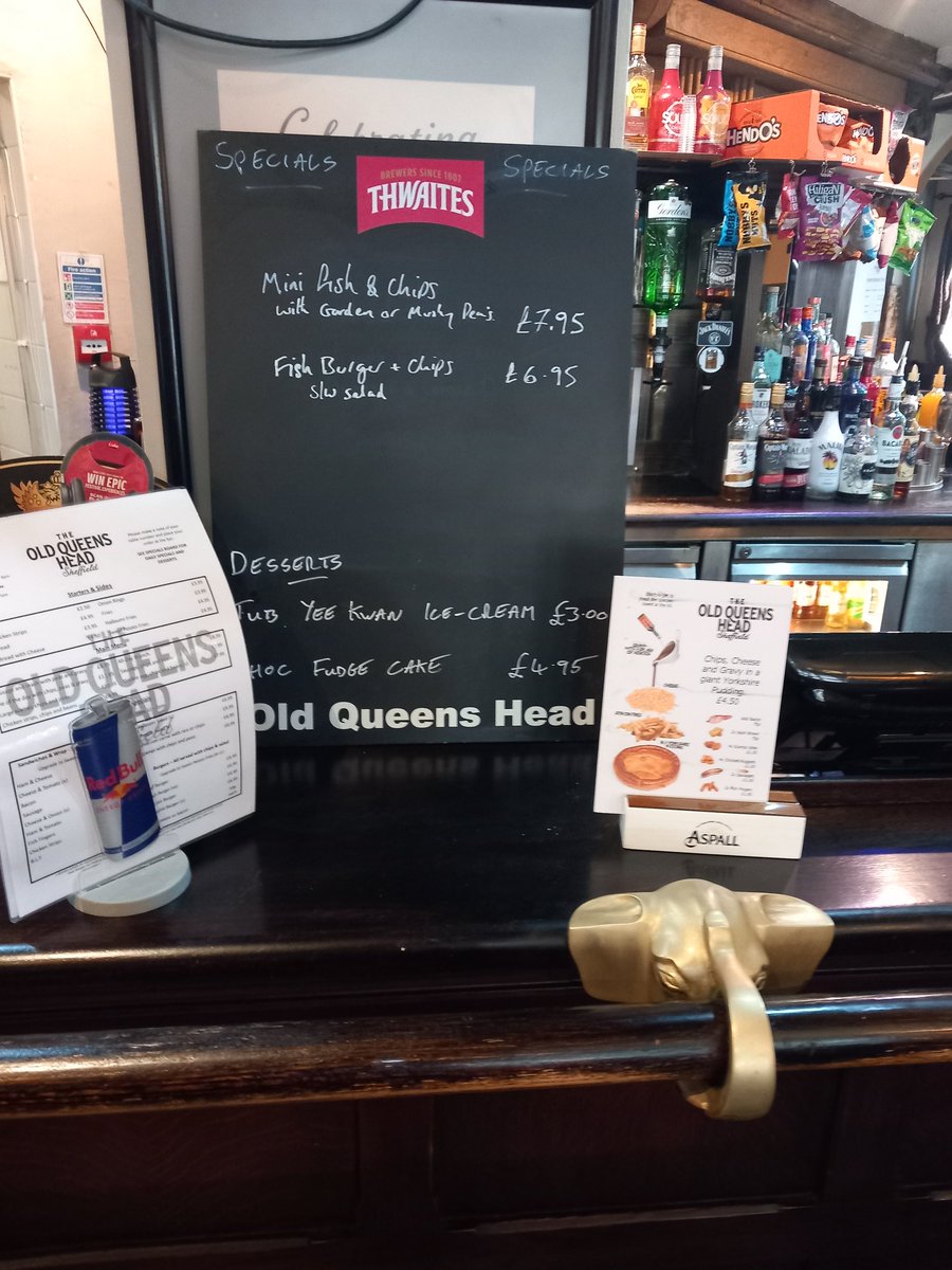 Friday fish specials. Food 12 - 2/5-8