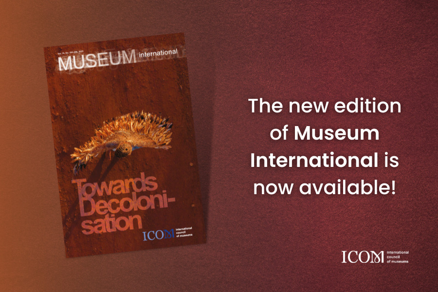 IcomOfficiel's tweet photo. 🆕 We are pleased to announce the publication of the latest edition of #MuseumInternational entitled Towards #Decolonisation.

Read more about it 👉 https://t.co/Jubys5YXei https://t.co/S64nxlwDmx