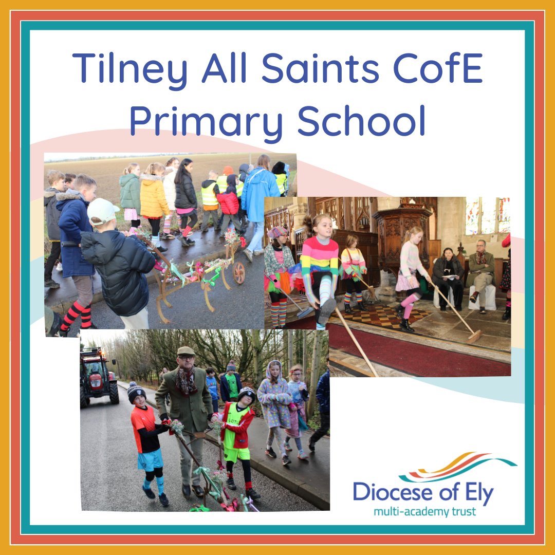 Diocese of Ely Multi-Academy Trust (@demat__) on Twitter photo 🎉 As the Trust marks its 10th anniversary this month, we praise our schools for their ability to maintain legacy while creating new traditions. <a href="/TASPrimary/">Tilney All Saints Church Of England Primary School</a> celebrates 'Plough Monday' each January by 'dressing the plough' and having it blessed in church. #DEMAT10 🎉 As the Trust marks its 10th anniversary this month, we praise our schools for their ability to maintain legacy while creating new traditions. <a href="/TASPrimary/">Tilney All Saints Church Of England Primary School</a> celebrates 'Plough Monday' each January by 'dressing the plough' and having it blessed in church. #DEMAT10