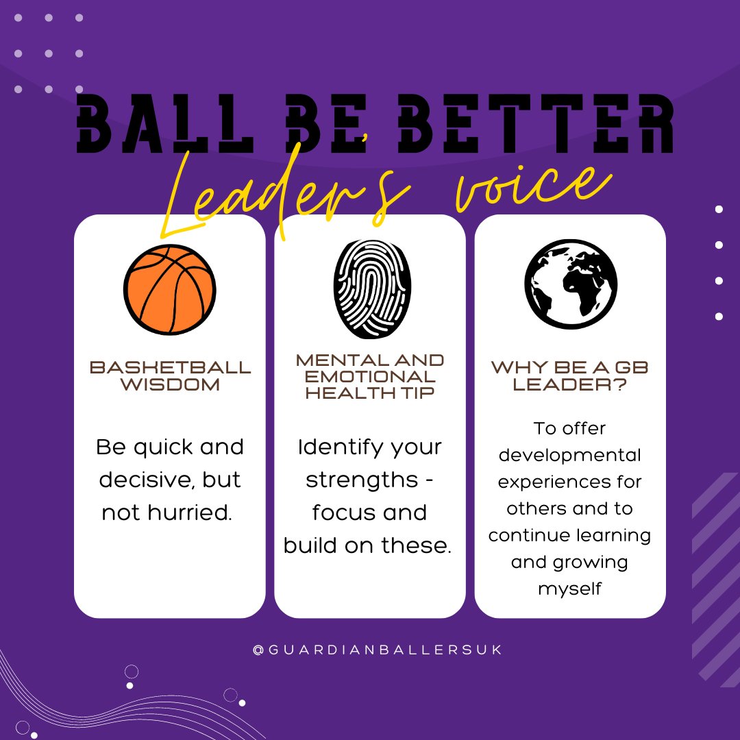 GuardianBallers's tweet image. Hello, I'm Scott 🖐️

The LEADERS SPOTLIGHT introduces you to the great people who are going into schools and empowering young people. #BallBeBetter

Scott brings priceless expertise to the team!
SWIPE TO FIND OUT MORE.

#GuardianBallersUK #GBleaders #basketballcoach #jointheteam