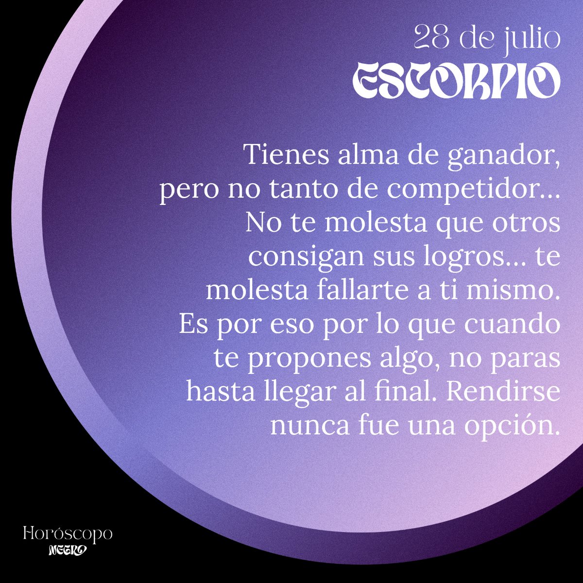 ✨♏✨ #escorpio #horoscoponegro