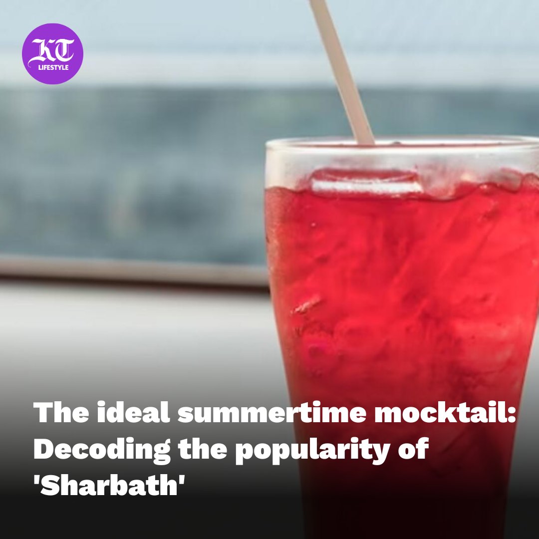 khaleejtimes's tweet photo. Musings on everyday life: Gone were the days of popular brands like Rasna and Tango. In were locally brewed mocktails like the Kulukki (shaken) #Sharbath, writes Suresh Pattali.
https://t.co/LSffYjhq9M
@wkndmag #lifestyle https://t.co/tjDCJUJu6R