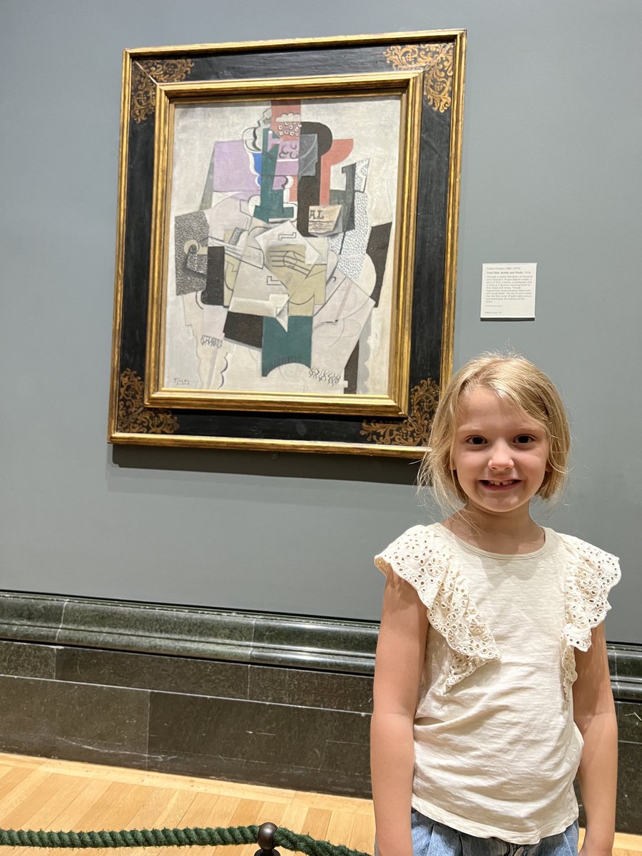 skirk_smith's tweet photo. ⁦@uptonclass1AB⁩ ⁦@Uptonclass1KB⁩ Holly found a Picasso in the National Gallery today! https://t.co/G0jS3syxRk