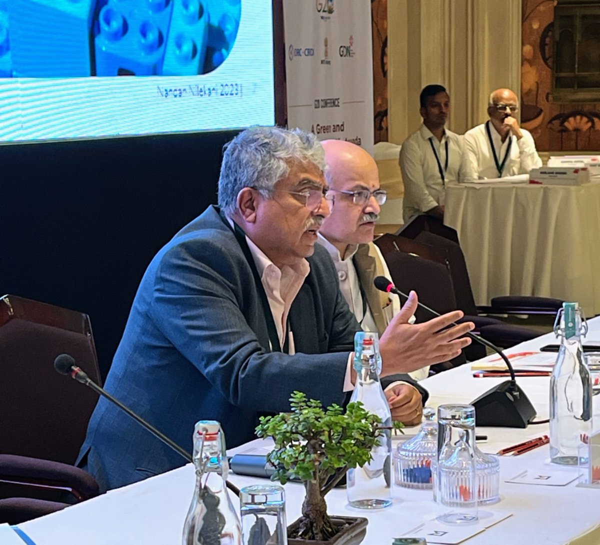 Digital Public Infrastructure accelerated financial inclusion in India in 9 years what could have been done in 47 years without it: @NandanNilekani during his keynote address at the #G20 Conference on #GreenGrowth #PMO