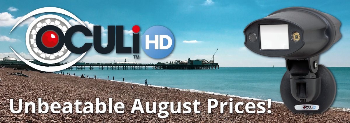 Unbeatable pricing on OCULi HD unit throughout August. See here for more information bit.ly/3pYTG20