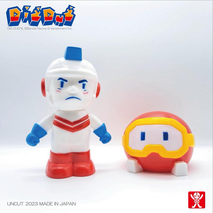 UNCUT　ディグダグ　WF2024冬 当日版権　蓄光ソフビ　未開封品新品 UNCUT on X: 