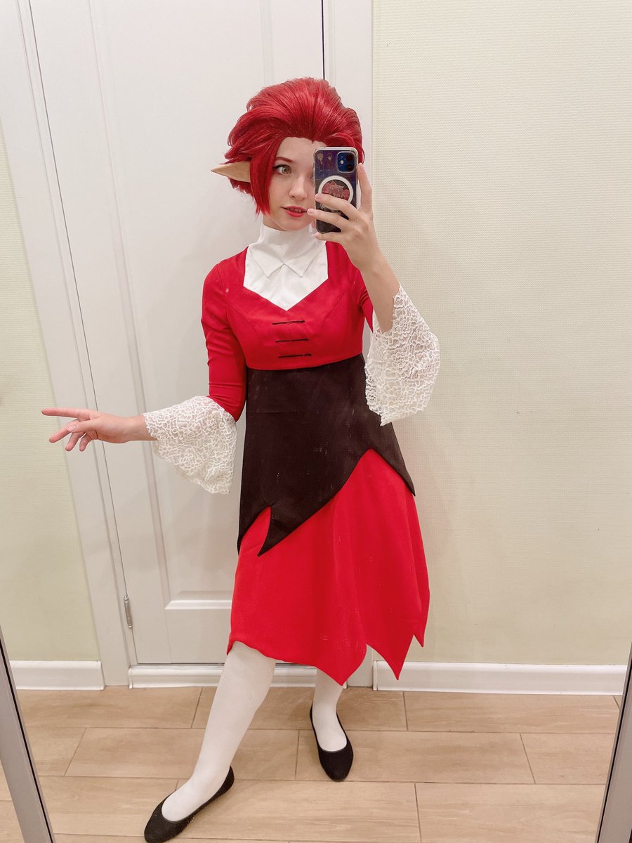 connor_samuel8's tweet photo. #TheOwlHouse #evelyn 

Evelyn's look is complete! It remains to wait for my Caleb 🥺💙

The design that was used is taken by @TheElliPelli 

Suit created by Juu~

Wigmaker - @delianlei https://t.co/uxBBR0aJ1K