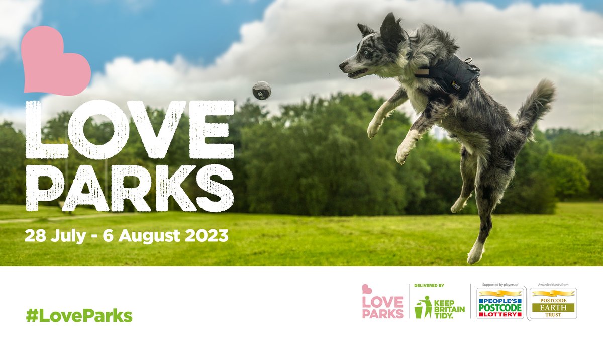 This week, <a href="/KeepBritainTidy/">Keep Britain Tidy</a>'s #LoveParks campaign returns. Learn more about the campaign at
KeepBritainTidy.org/love-parks