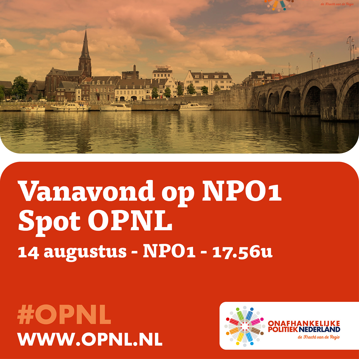 OPNL_Nederland's tweet photo. Kijk straks naar de spot van OPNL tijdens de zendtijd voor politieke partijen op NPO 1 om 17.56u. #opnl https://t.co/wSGq3yGLzs