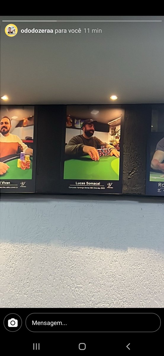 lsomacall's tweet photo. além do troféu, um quadro na parede do maior clube de poker do rs https://t.co/VKyL1lSWZs