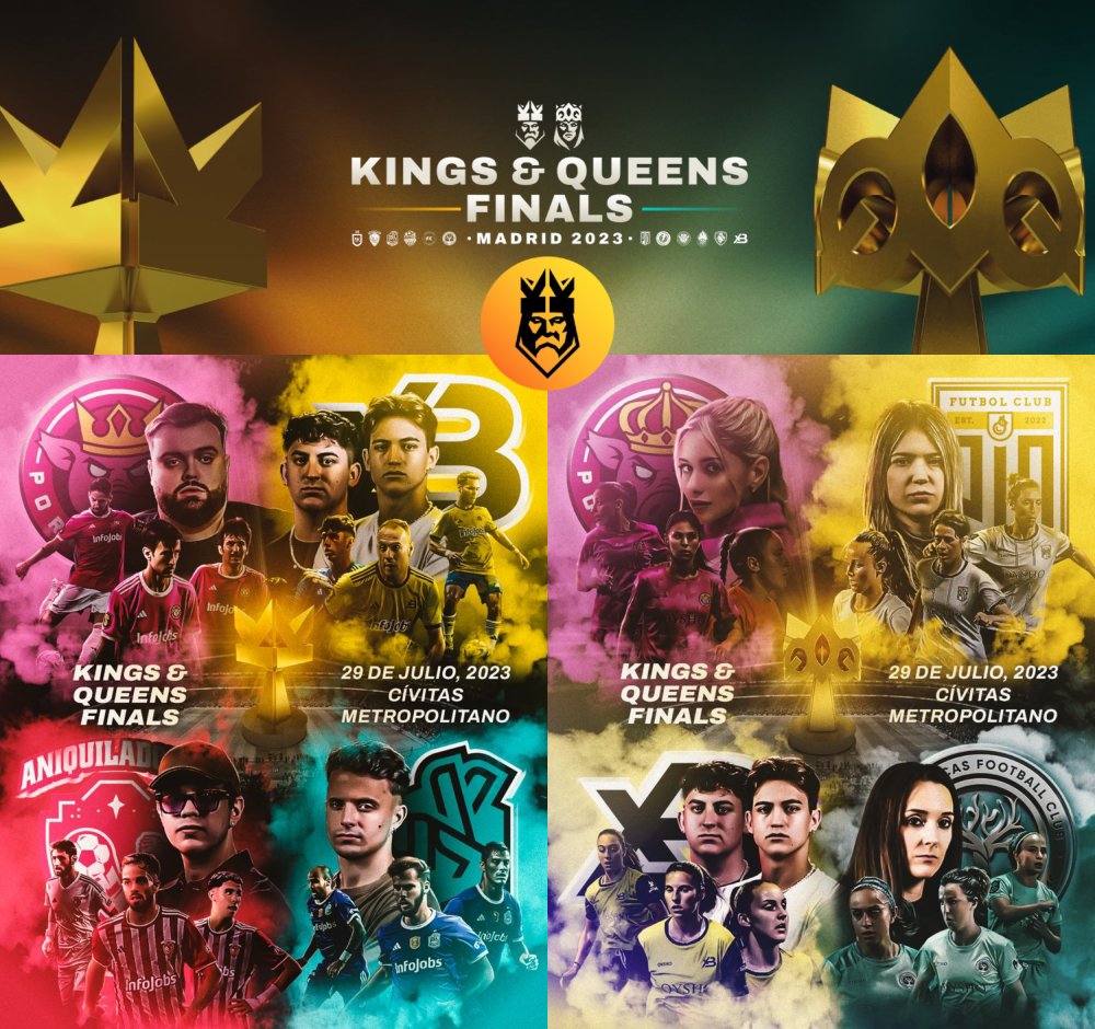 📣 Concurso FINAL FOUR
#QueensLeague #KingsLeague 👑

🎁 Sorteo: 5 ENTRADAS DOBLES 🎫
📌 Requisitos:
1️⃣ Síguenos 💛
2️⃣ Like + RT ⚽
3️⃣ Menciona a la persona con la que irías a la Final
4️⃣ Por qué quieres la entrada?
5️⃣ Pon hashtag #KingsLeagueFantasyMARCA
⏰ Límite: hoy a las 20h