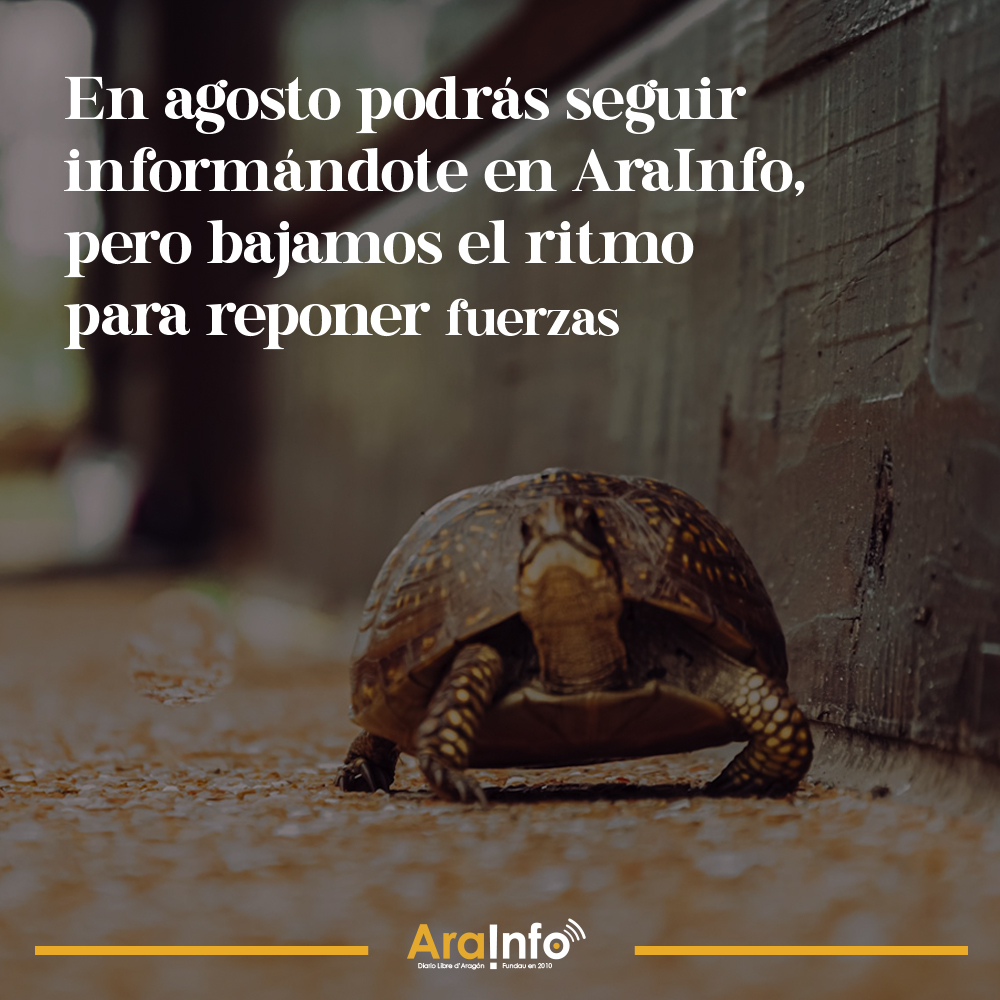 📣 Las gentes que formamos la reducida plantilla de AraInfo necesitamos desacelerar para poder conciliar, reflexionar, diseñar, proyectar e incluso divagar. Y así, poder entrar en septiembre con fuerzas renovadas para afrontar los retos que nos marcamos: arainfo.org/?p=273280