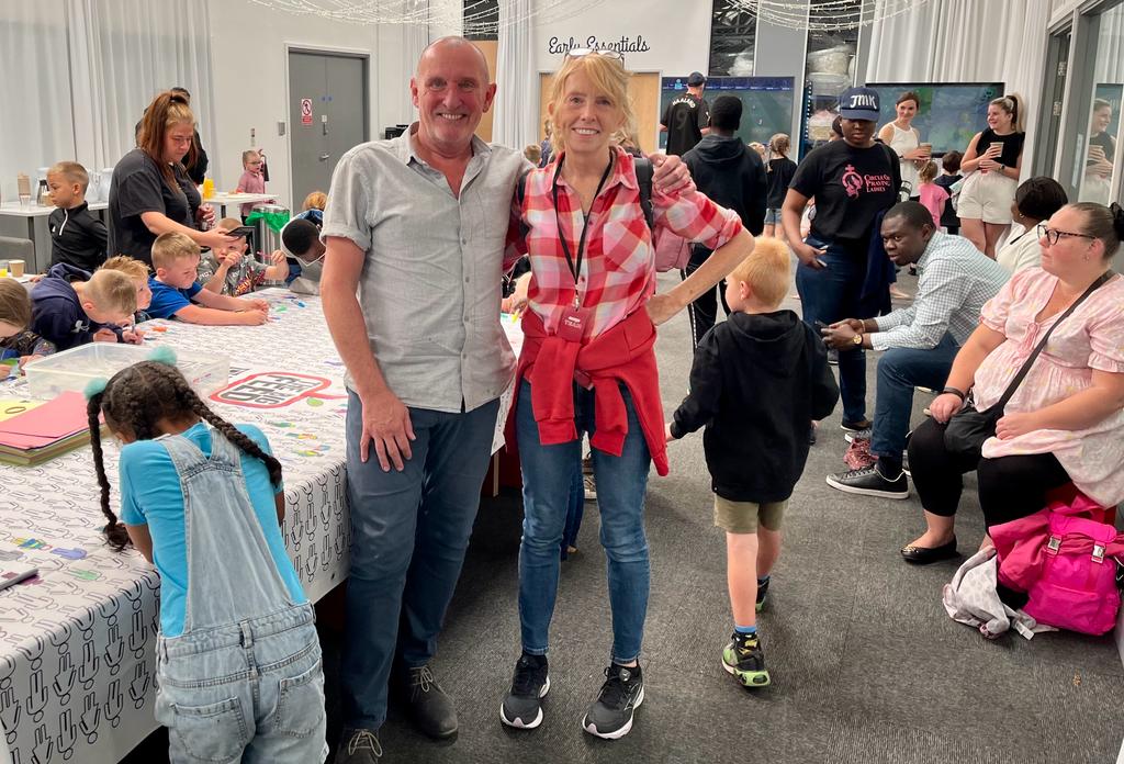 andyhmessage's tweet image. As the summer holidays start we’ve invited the local community to a free family fun day here at The @MessageTrust HQ and it's rammed. So good to see everyone enjoying the bouncy castles, penalty shootout and everything that's happening in the rarely seen Manchester sun!