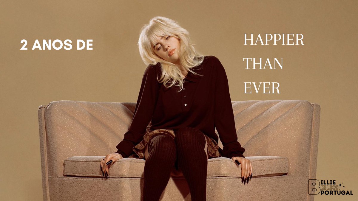 🚨| Para a comemoração de 2 anos de Happier Than Ever, queremos que nos digam aqui nos comentários o que mais gostaram durante a era desse álbum e no que este álbum vos ajudou!
Se pudesse ser em inglês era maravilha!🫶🏼