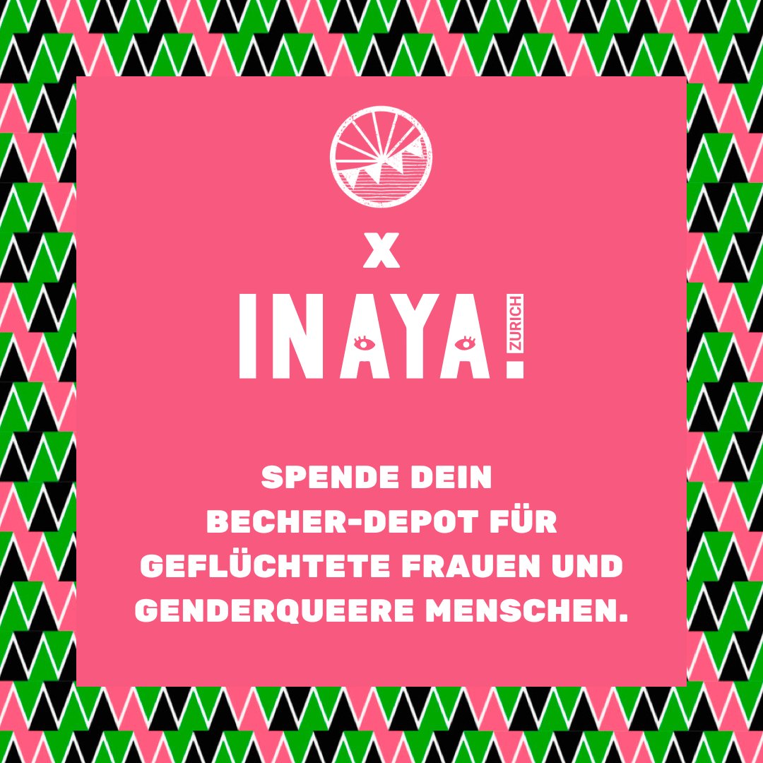 Auch dieses Jahr sammeln wir am Äms Fäscht Spenden für eine Organisation, die sich in den Themen Flucht, Migration oder Interkulturalität engagiert. Wir unterstützen in diesem Jahr INAYA. Eine Organisation, die unbürokratisch geflüchteten Frauen und genderqueeren Menschen hilft.