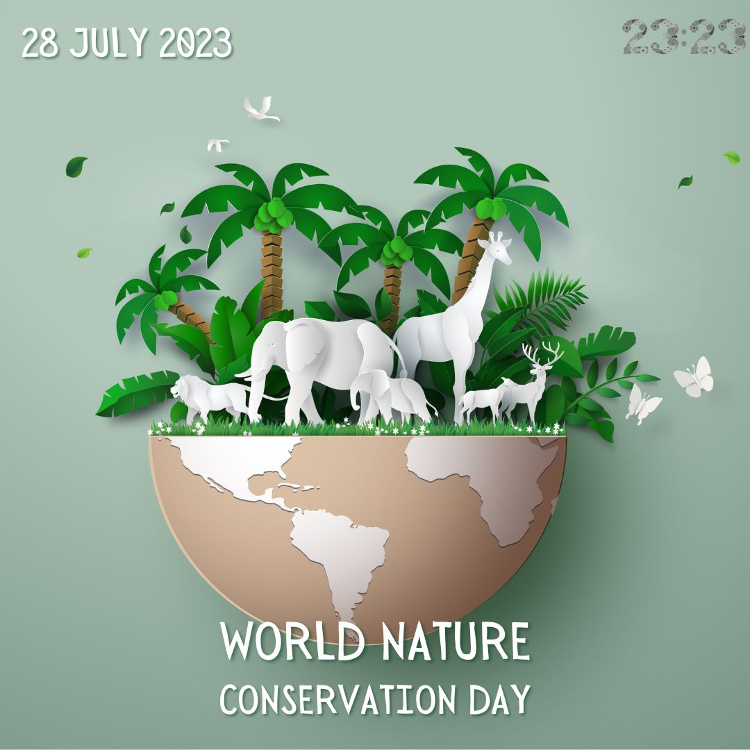 Tell us Just 1 thing you did today, to make a difference!!

How are you Conserving Nature, what are your Baby Steps?

#natureconservationday #wwf #2323designs #noplanetb #saveearth