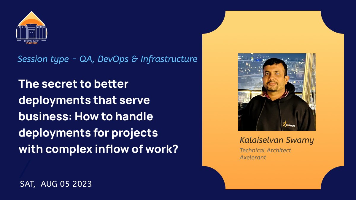 Drupal Pune tweet media