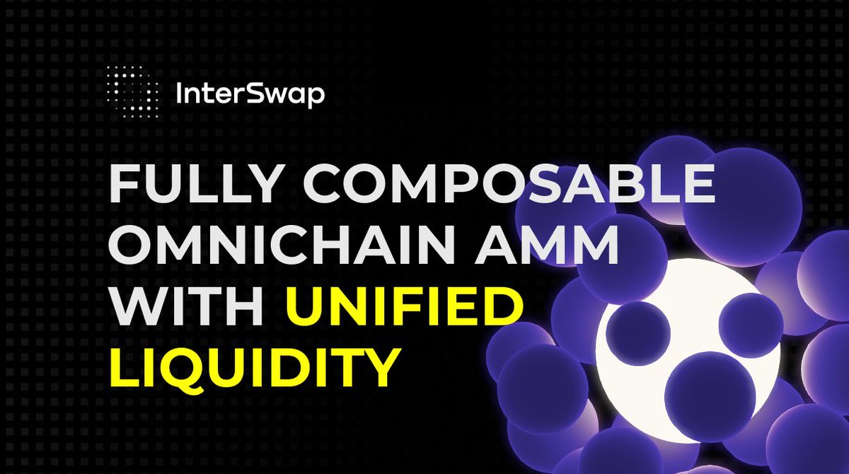With the interoperability demand being present in recent times of DeFi, R&amp;D is more and more aiming toward native cross-chain and omni-chain solutions.

Being DEXes the fundamental pillars of DeFi, <a href="/InterSwap_io/">InterSwap Labs | Beta Mainnet Live now!</a> is contributing to this innovation!

A 🧵