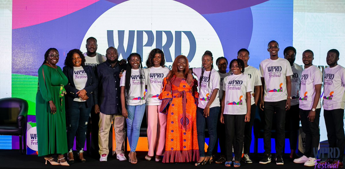 Official_GMA's tweet photo. 📣 #WPRDFestival NewsWrap: Coming together on July 14th, we celebrated World PR Day. 

👉 Swipe through to see some news blitz and meet the exceptional team behind the magic.

Presented by Global Media Alliance

📰NewsWrap credit: @JoyNewsOnTV @tv3_ghana @bftghana https://t.co/mBc6QnM0hB