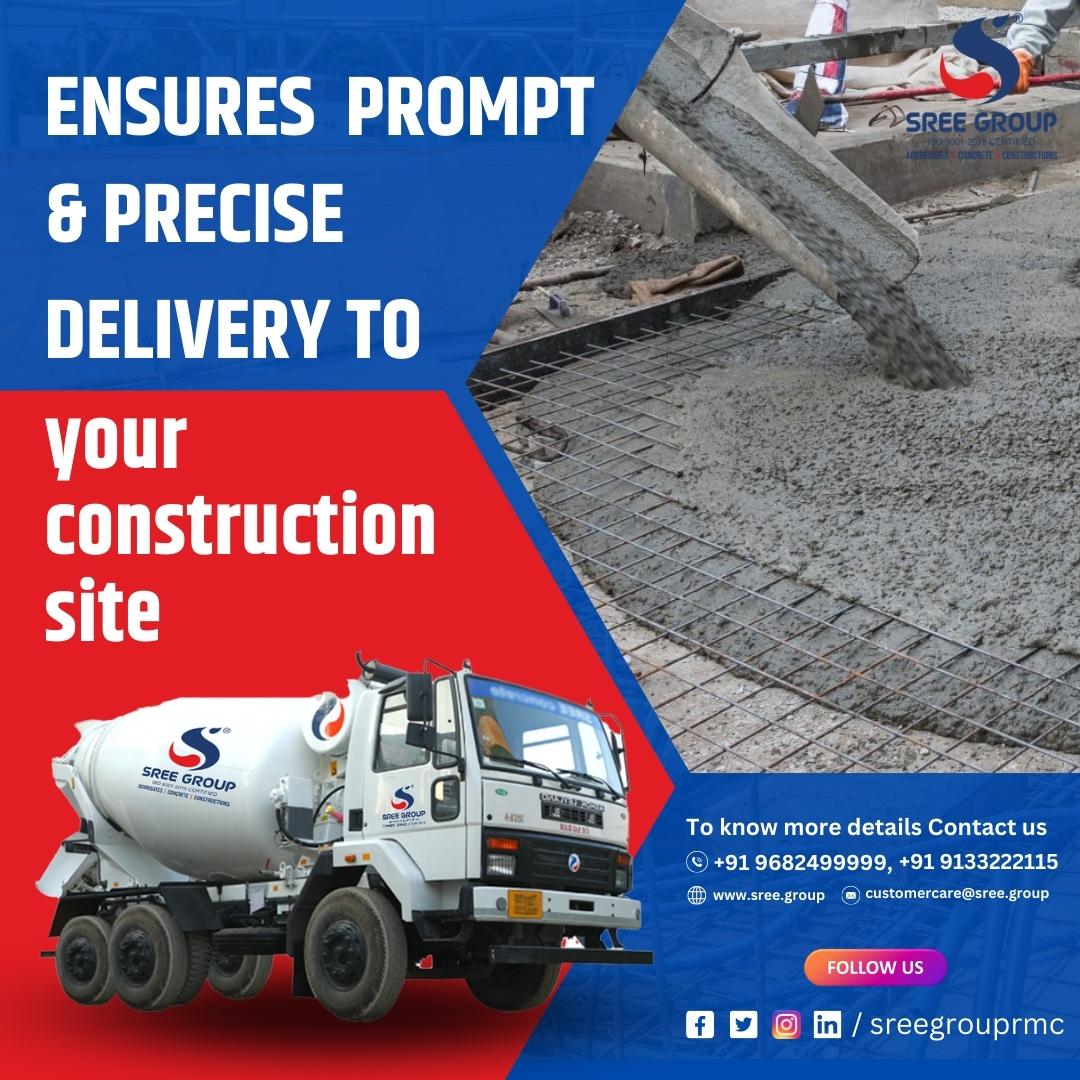 sree_group's tweet image. 📷 Building Dreams with Sree Group's Premium Ready Mix Concrete (RMC) 📷📷
Looking for high-quality and reliable RMC solutions? Look no further! Sree Group 
#SreeGroup #HighStrengthConcrete #BuildingDreams #EngineeringExcellence #ConstructionExpertise #ConcreteSolutions