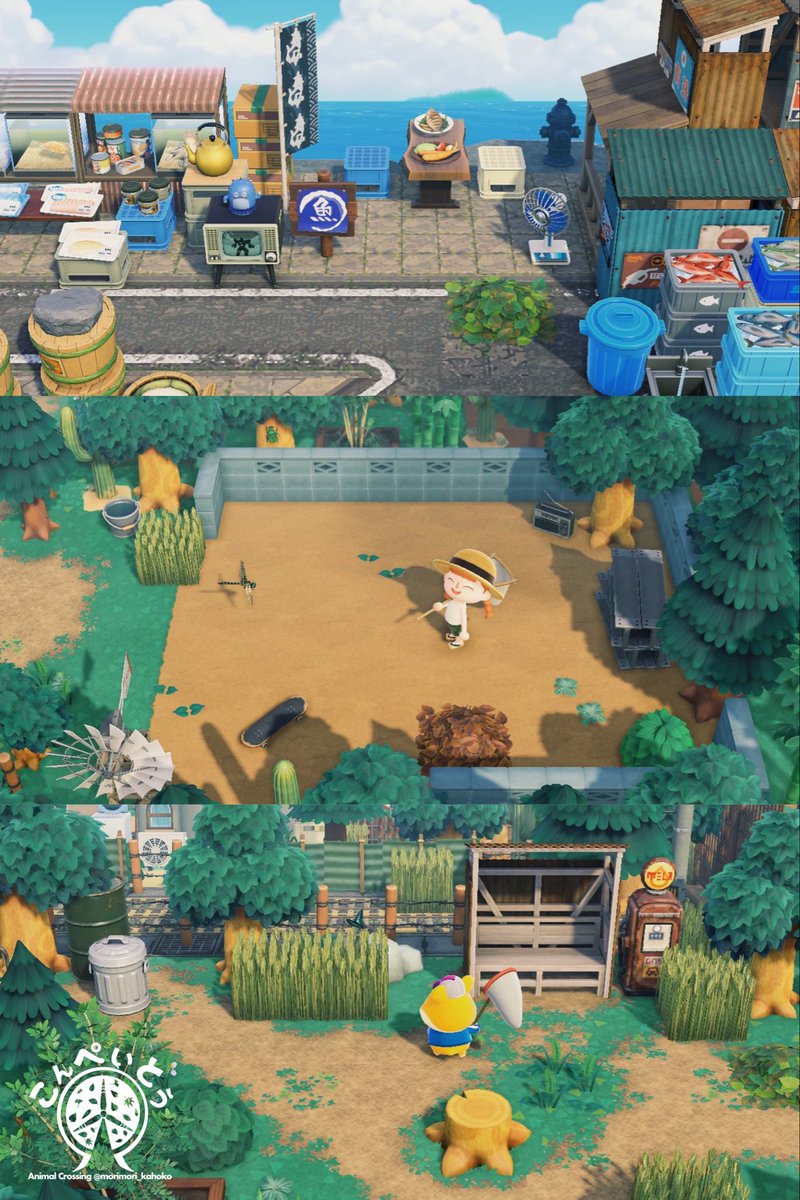 真夏のこんぺいで夢番地更新しました！
大きな湖と寂れた田舎を楽しんでいってください🎣🌲🍂

🏷 DA-5850-2690-6541

#あつ森 #あつまれどうぶつの森 
#あつ森写真部 #ACNH #AnimalCrossingNewHorizions 
#あつ森わたしの島の夢番地