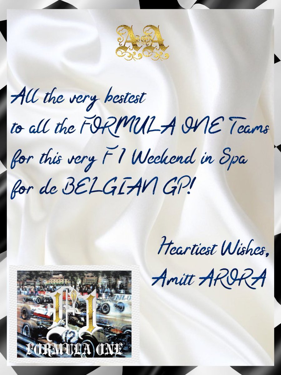 ️️🏎️ @F1 #2023 Round 13 #BelgianGP #WEEKEND
28th-30th #July
Formula 1 #BELGIAN #GrandPrix
#CircuitdeSpaFrancorchamps, #Spa, #Stavelot, #BELGIUM! 
#FormulaOne #Season 
#LetsRACE #F1 
#Mercedes #Ferrari #RedBull #AlfaRomeo #Haas #McLaren #AstonMartin #AlphaTauri #Williams #Alpine
