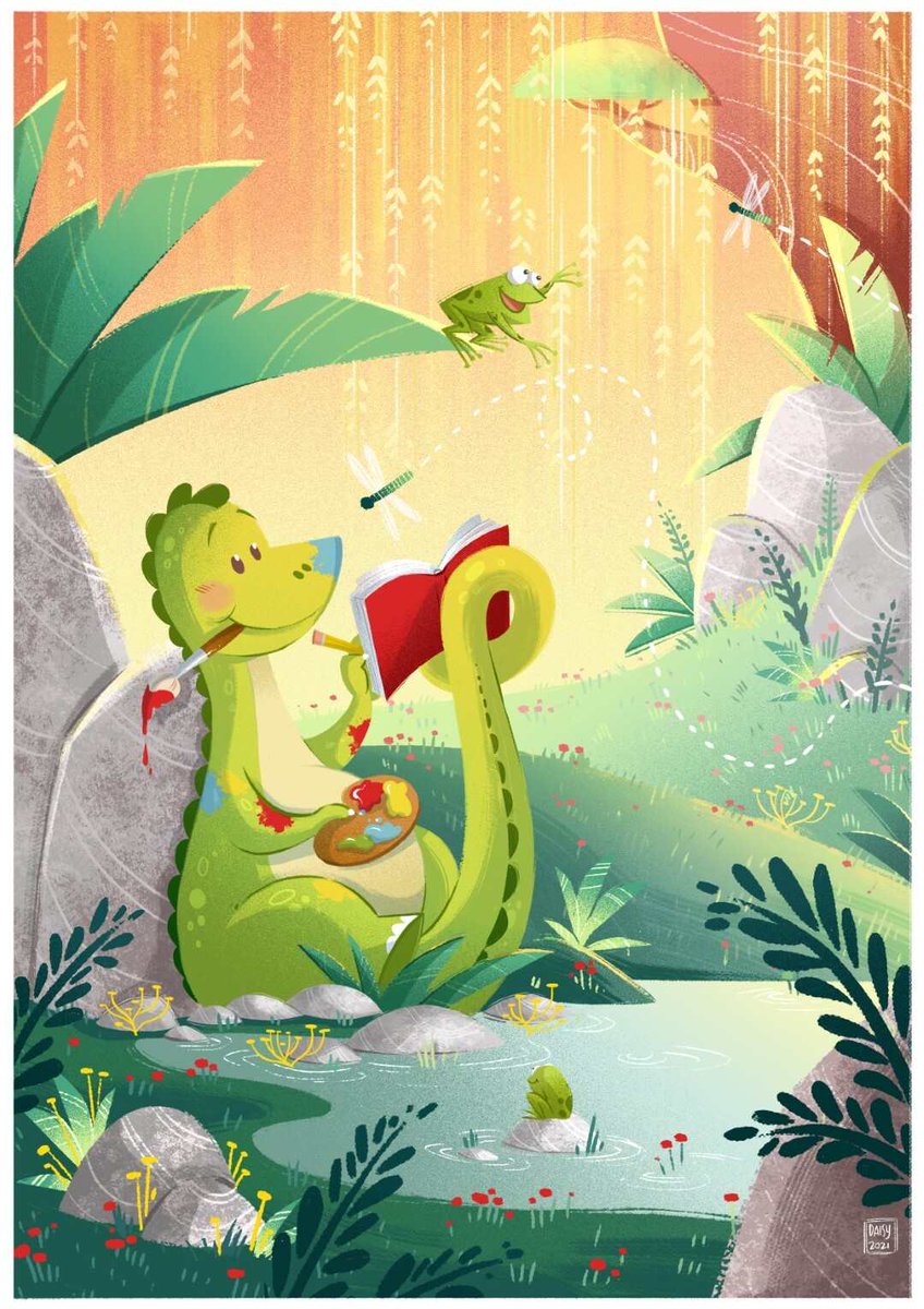 👏👏👏👏👏 #Digital2D #YellowJacket #Earthworm #insects  
Source: artstation.com/artwork/18D3vK