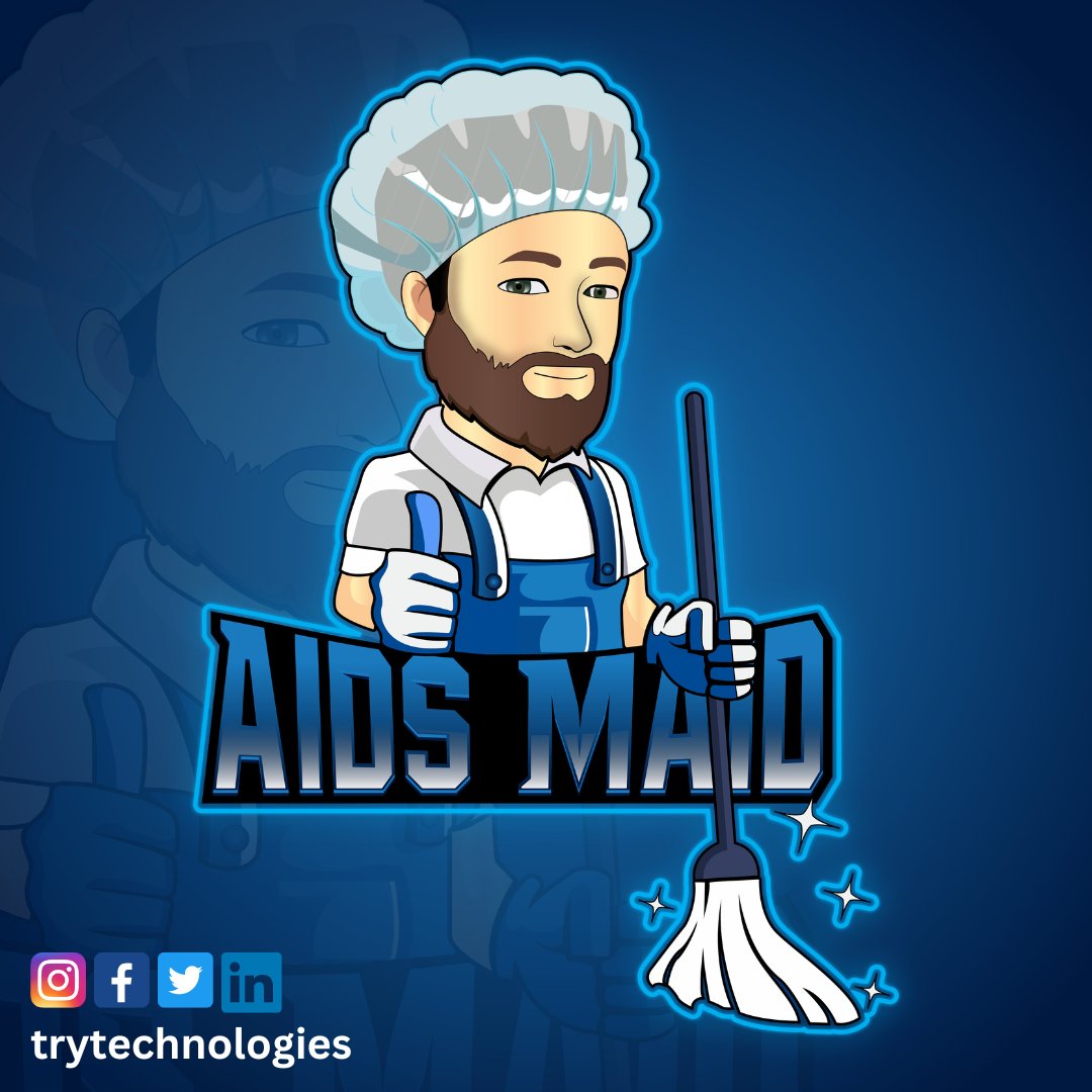 TRYTechnologies's tweet photo. We present the "AIDS MAID LOGO"🚀
To place an order, feel free to Dm Us. PSDs that are ready to rig will be provided, along with excellent models. ✨
#digitalpainting #busniesspassion #fullbodyvtubermodel #adobe #adobephotoshop #adobeillustrator #illustration https://t.co/W34PdxXZBv
