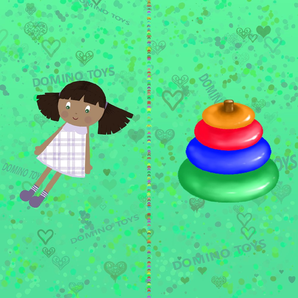 Domino Toys is a collection of 7777 NFT's based on the popular domino game. Hand drawn, created with passion, they form a unique collection. 🧸   

Minting is live!  ⭐️ <a href="/DominoToys/">Domino Toys🌸🌈</a>

#nft #nfts #nftart