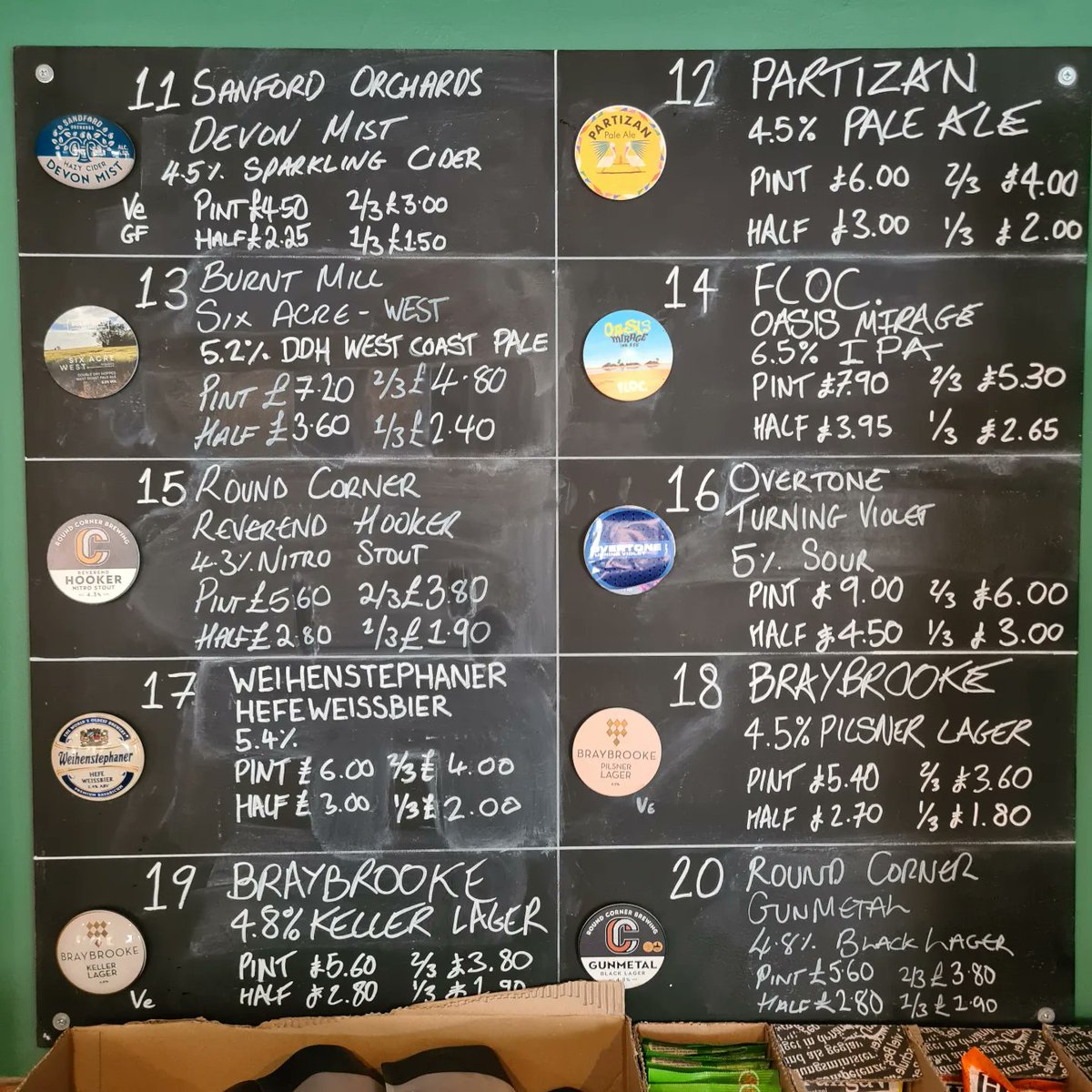 We have plenty of fantastic beers pouring for you to enjoy if you're stopping by today. 

#fridaybeerboard #greatbeer #camra #marketharborough
