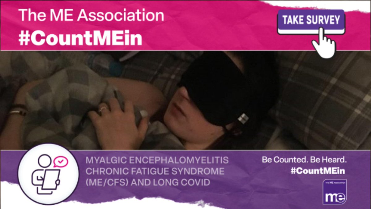 MEAssociation's tweet photo. #CountMEin Campaign - The survey closes Today - Monday 31st July at 1pm. 

Don't miss your opportunity to be counted and be heard 

Complete the survey here: https://t.co/JKD818BazV

#pwME #MECFS #MyalgicE #MyalgicEncephalomyelitis #LongCovid #PostCovid https://t.co/ps9iaSiJM4