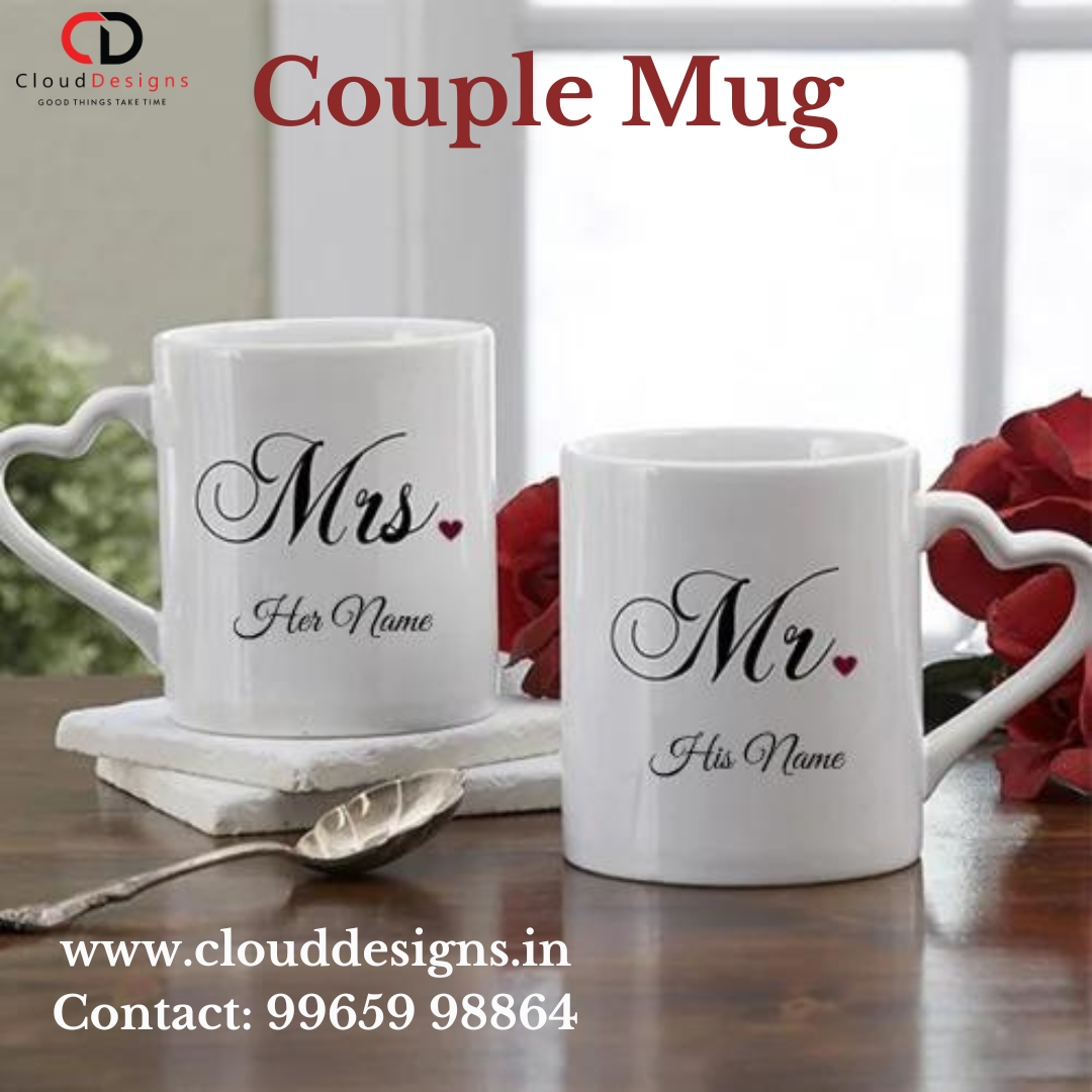 𝐂𝐨𝐮𝐩𝐥𝐞 𝐌𝐮𝐠

Your favorite mug is here for your favorite person. Order now! 

clouddesigns.in
Contact: 99659 98864

#MugLove #FavoriteMug #MugAddict #MugObsession #CoffeeMug #TeaMug #GiftIdeas #OrderNow