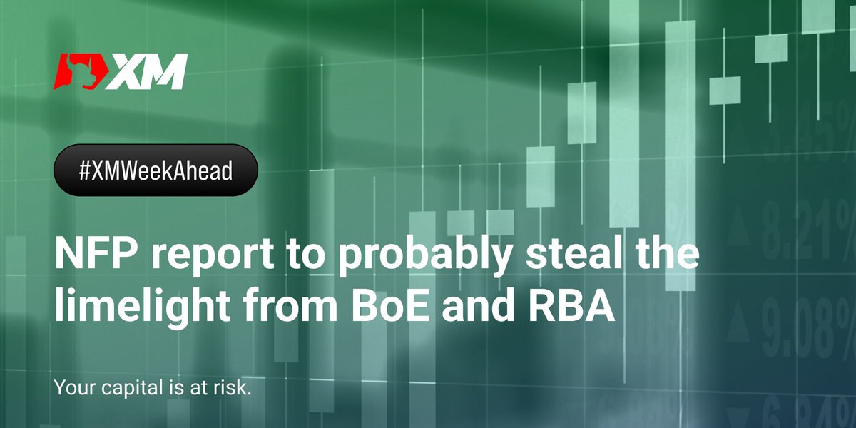XM_COM's tweet photo. Itβs going to be another busy week with the August #NFP report coming up along with policy decision from the #BoE and RBA. What else is on the agenda and will there be any surprises?
Find out all in our preview π https://t.co/Y0aLEXZohM
#XM #XMWeekAhead https://t.co/mjyVz21i3L