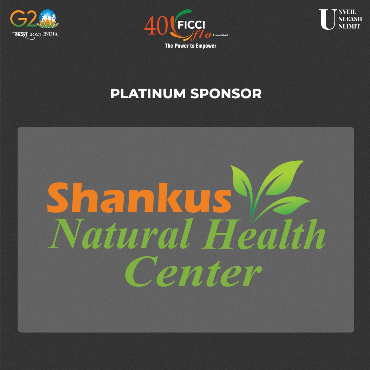 FLOAhmedabad's tweet photo. Thanking our Platinum Sponsor, - The S Club @sclubshankus and Shankus Natural Health Centre @shankusnaturalhealthcenter for their continued support!
#cosponsors #unveil #unleash #floahmedabad #mediapartners #shankusnaturalhealthcenter https://t.co/EBEQJGkniC