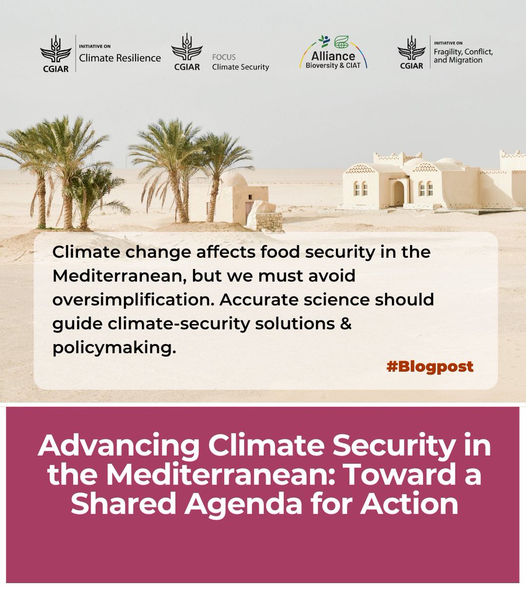CGIAR Climate Action tweet media