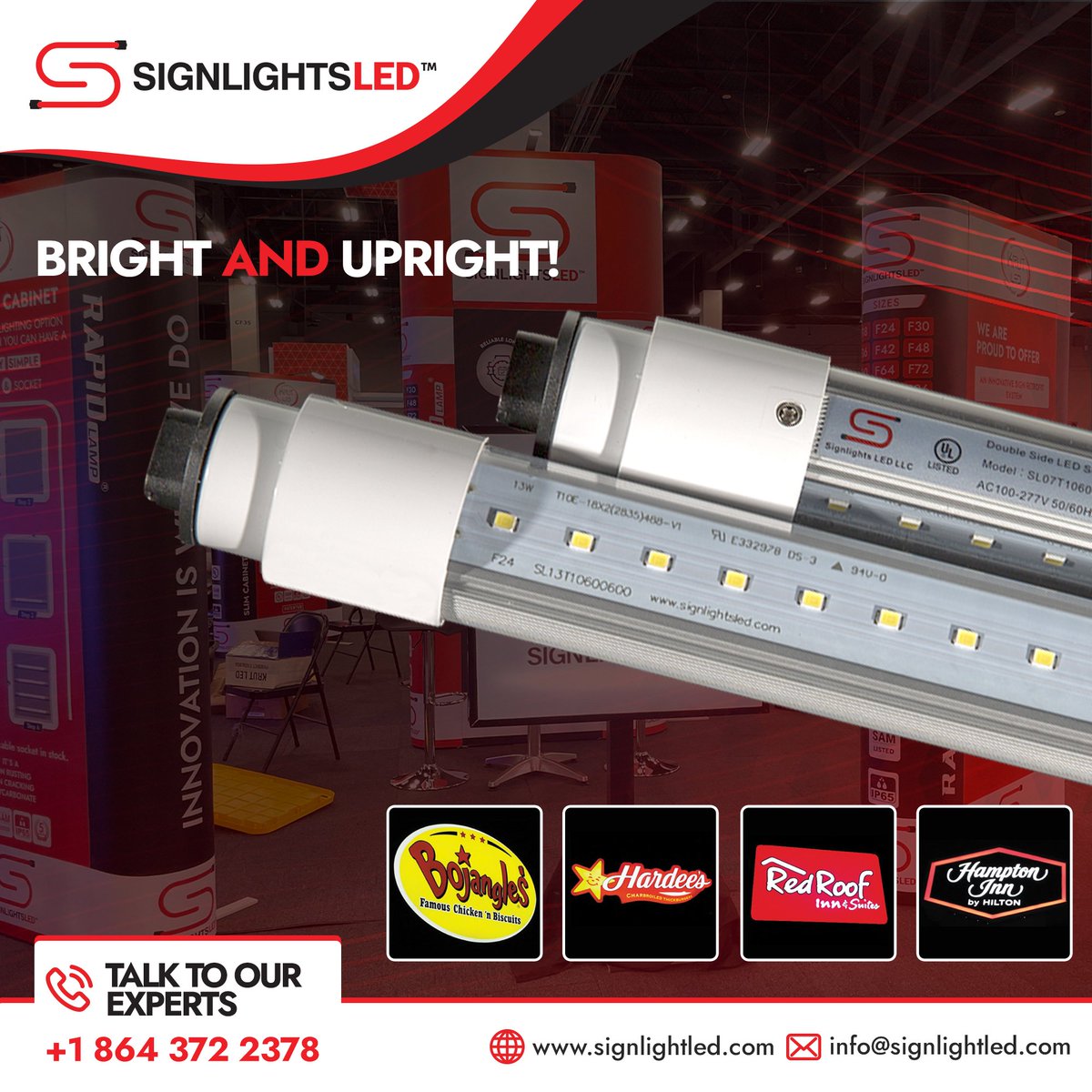 signlightled's tweet image. #LED #SIGNLIGHTS @ SIGNLIGHTS LED are Bright, Sharp and Vibrant in BRIGHTNESS and are absolutely UPRIGHT and DURABLE for 1000’s of Hours!

ILLUMINATING YOUR BUSINESS!
Get in touch with us for more details! 
Call us on 📞 864-372-2378
or
Visit: signlightled.com
