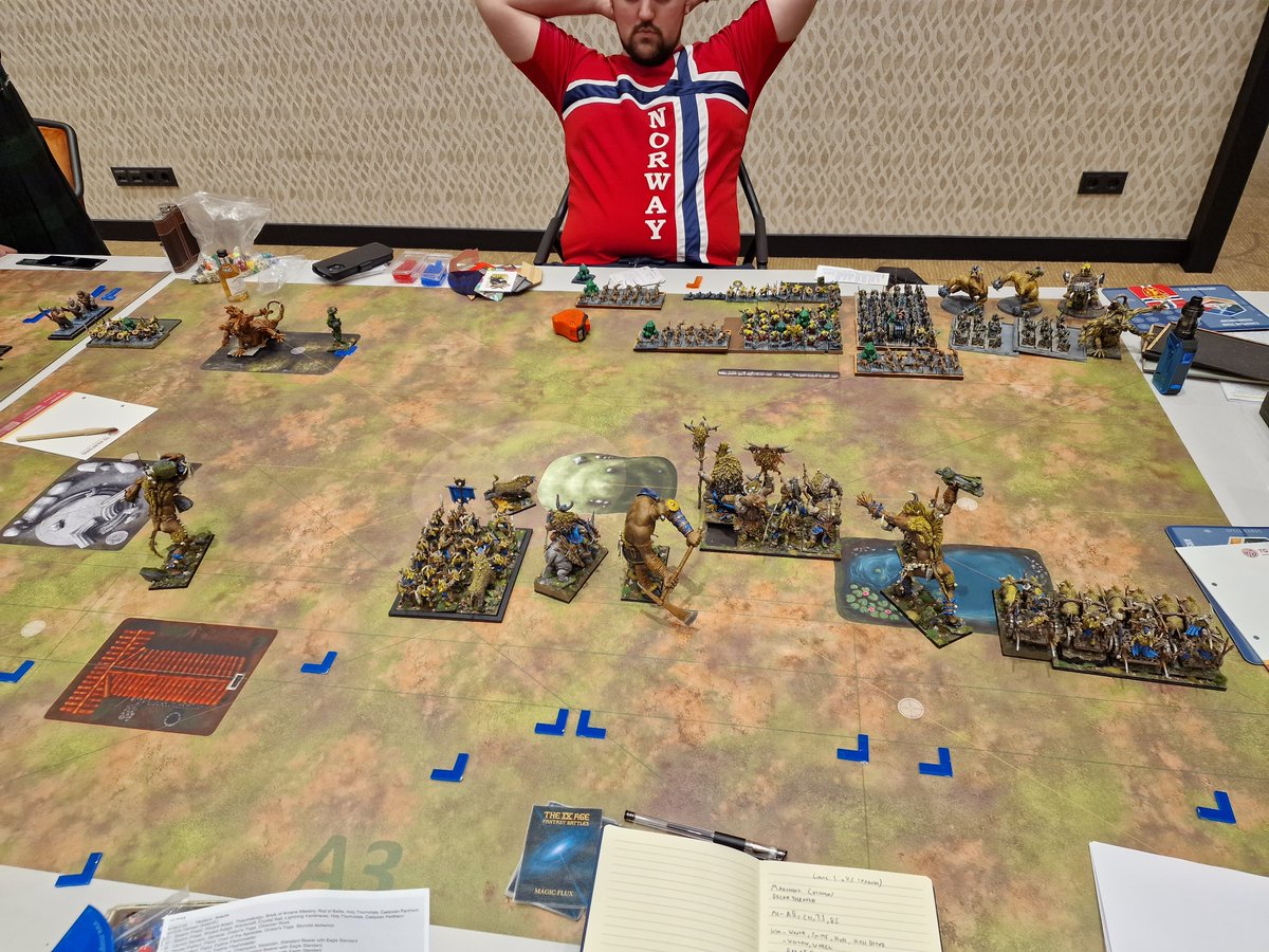 Game 1 of #ETC23, Scotland v Norway. I was drawn against VS with lots of shooting. Managed a 14 win thanks to the objective and a very hungry totemic beast.